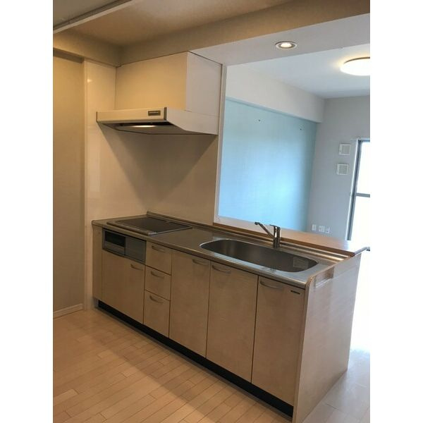 大阪市東成区大今里南６丁目の賃貸マンションのキッチン