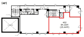 【間取り】 | FOGLIA SHIBASAKI BLDG.
