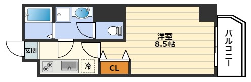 ES-Grande大阪同心の間取り