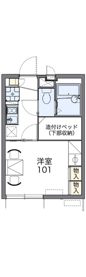 【間取り】 | レオパレス湯島セカンド | 画像2
