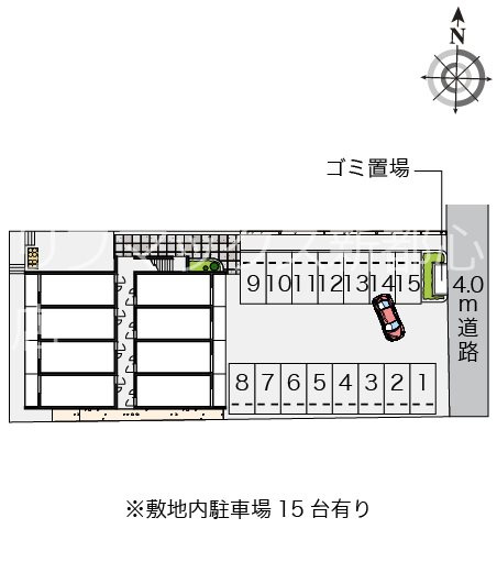 【区画図】レオネクストＢｅｎｅ