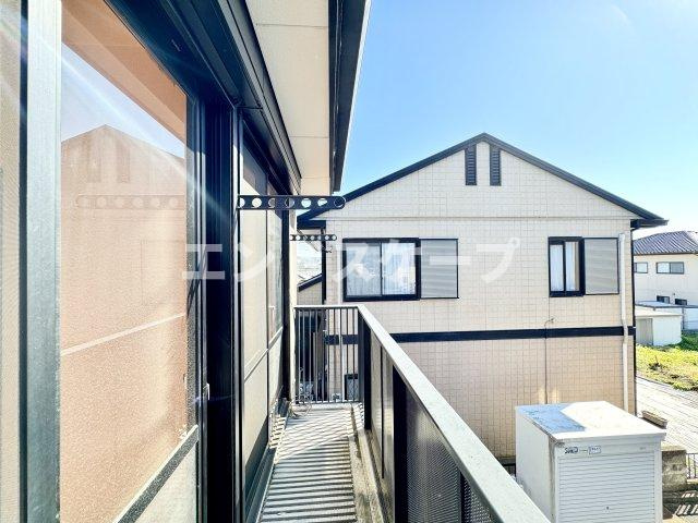 VERDE Bのバルコニー|高崎、前橋エリアのお部屋探しはエンドスケープまで！お客様の理想お聞かせ下さい♪