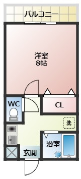 【間取り】 | キャッスルエビス