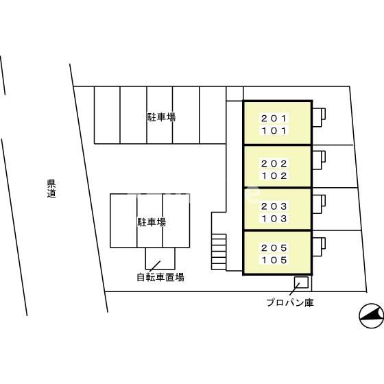 サンライズの玄関