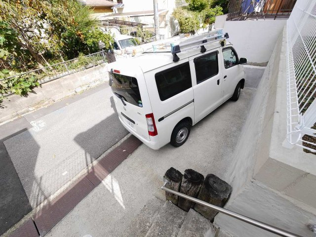 自由が丘本町1丁目貸家の駐車場