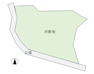 【土地図】 | 神戸市北区山田町　山林1