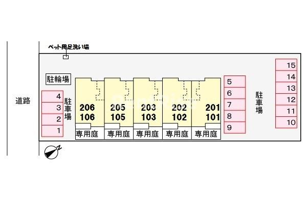 ネオ　ブルックの駐車場|駐車場