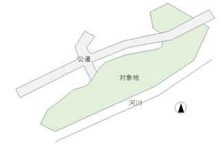 【土地図】 | 京都府船井郡京丹波町　事業用地
