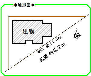 安八郡神戸町大字神戸の区画図