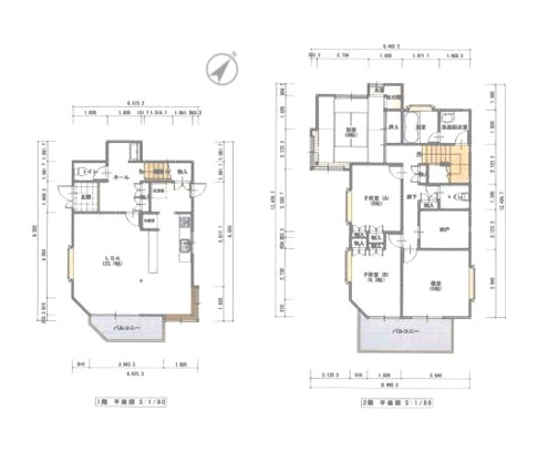 【間取り】 | 伊東市玖須美元和田　戸建