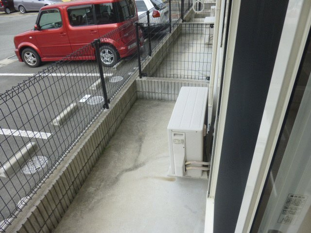 グランソレイユのバルコニー