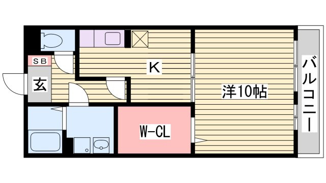 グランソレイユの間取り