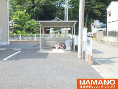 【その他共用部分】 | アルモニー | 屋根付き駐輪場があります