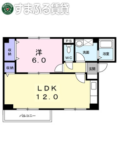 【間取り】 | ファイングローブセカンド　西尾市熊味町