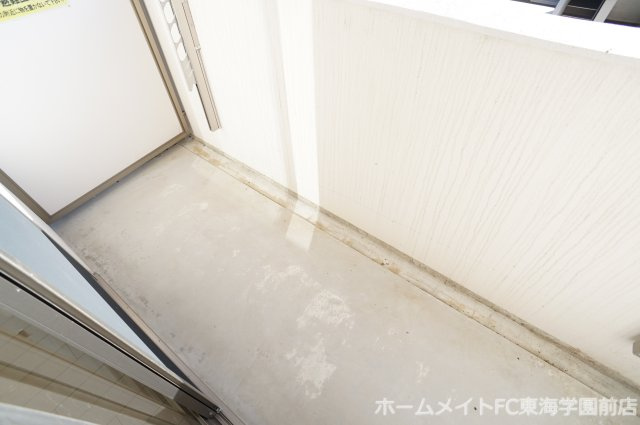 菊池郡菊陽町大字原水の賃貸マンションのバルコニー