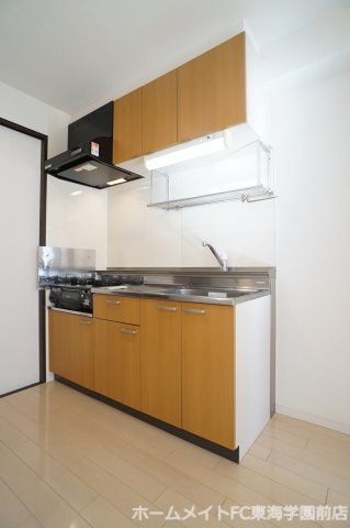 菊池郡菊陽町大字原水の賃貸マンションのキッチン