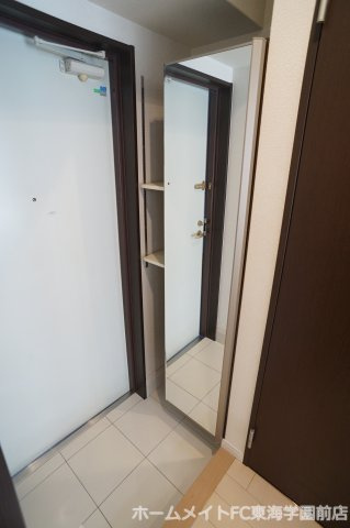 菊池郡菊陽町大字原水の賃貸マンションの玄関