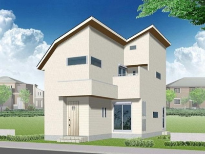 【外観パース】 | 西宮市　堤町　新築戸建