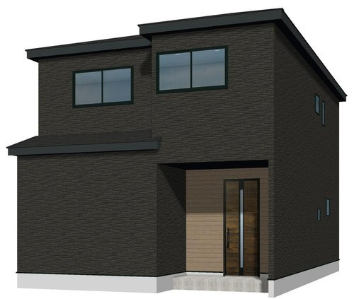 リーブルガーデン　倉敷市連島町鶴新田の外観パース