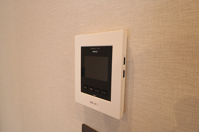 Garesidence 袖ケ浦 ZEN PAVILIONのセキュリティ|モニター付インターホン