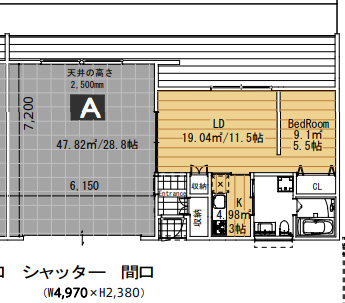 Garesidence 袖ケ浦 ZEN PAVILIONの間取り