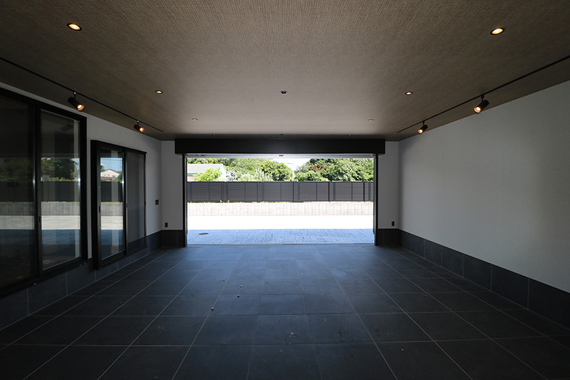 Garesidence 袖ケ浦 ZEN PAVILIONのその他|ガレージから眺めるのどかな風景も魅力です