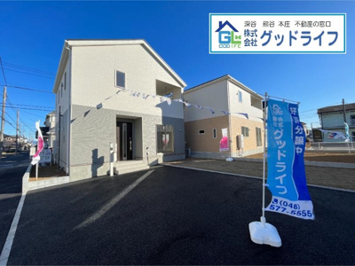 【外観】 | 【(株)グッドライフ】深谷市西島第１　新築戸建　Cradle garden  全5棟　4号棟　