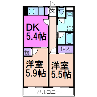 【間取り】 | ライブハウスⅡ | 間取りです