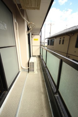 ライブハウスⅡのバルコニー|同施工会社の同型モデルの別のお部屋のお写真です