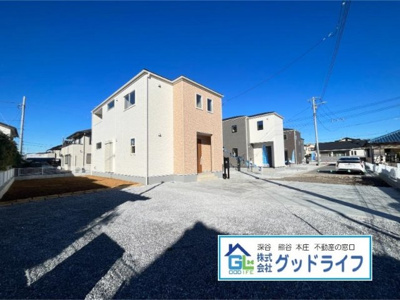 【前面道路含む現地写真】 | 【(株)グッドライフ】Livele Garden深谷市原郷第3　新築住宅　全4棟　