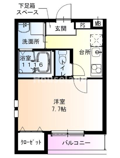フジパレス和歌山太田Ⅲ番館の間取り