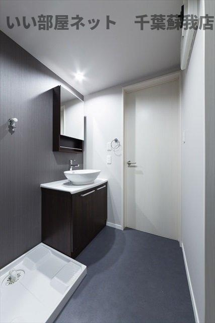 グレイスヴィラの洗面所|使いやすい洗面所です