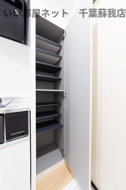 グレイスヴィラの玄関|収納もある玄関です