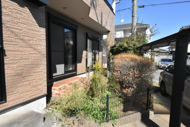 北本市宮内１丁目　中古一戸建ての庭