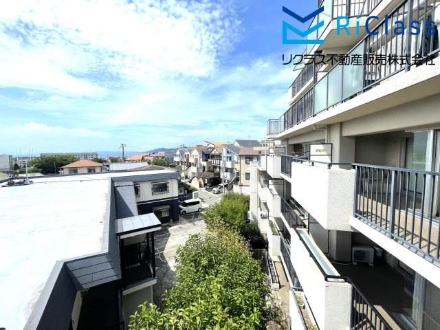 美山台ライフガーデンの展望|前面棟なしで採光あり