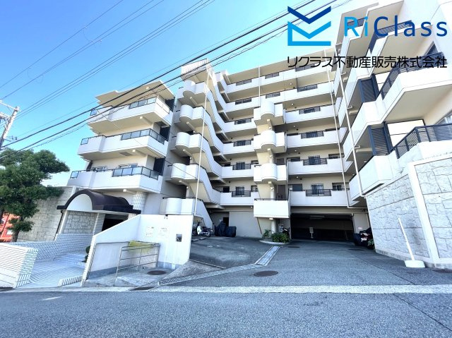 美山台ライフガーデンの外観|きれいな外観です