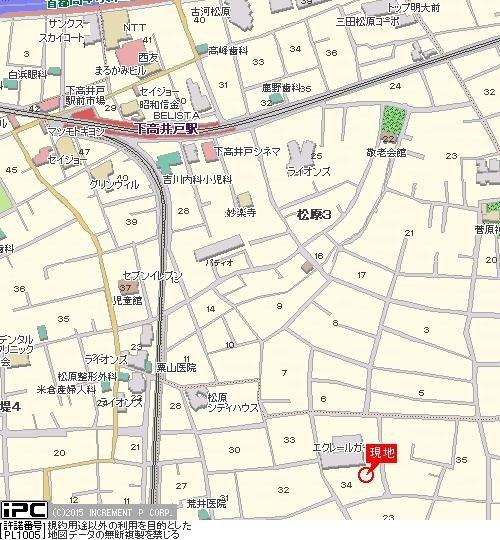 【地図】 | ホームズ世田谷松原