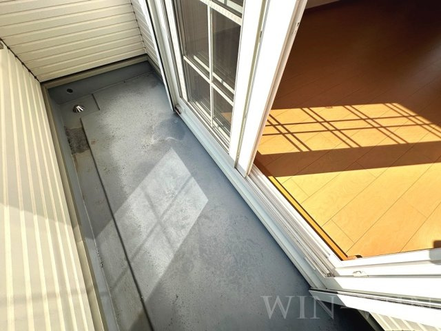 リーヴァ菅池 Bのバルコニー