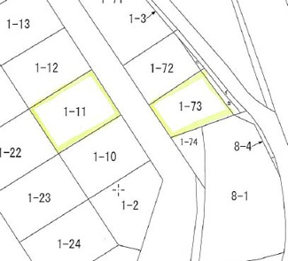 【土地図】 | 大館市字池内道上1-11・1-73・土地