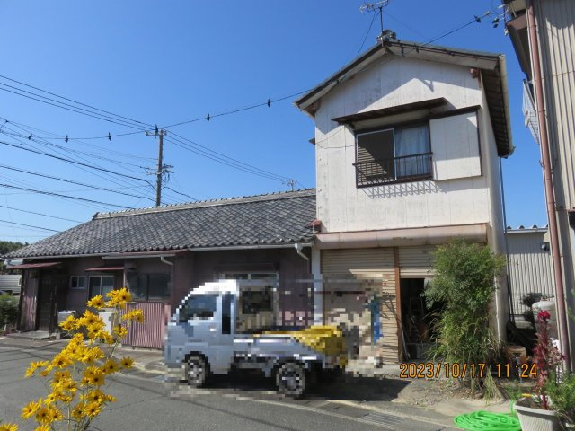 田原市豊島町戸建の前面道路含む現地写真