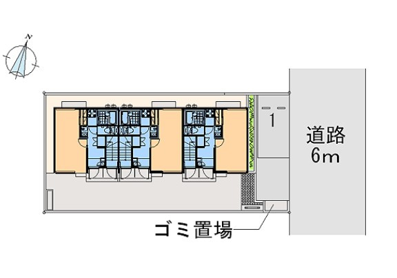 レオネクストアーミリージュの区画図