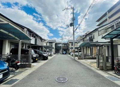 【前面道路含む現地写真】 | 西院西貝川町　中古戸建