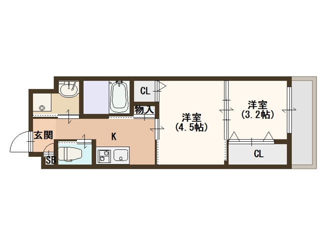 【間取り】 | NU岸里駅前