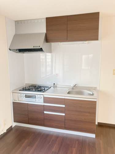 クレスコ Ｂ棟のキッチン