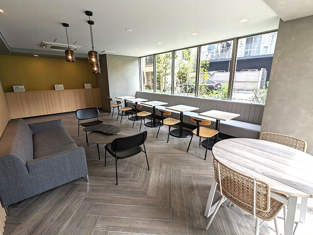 J.GRAN Court浅草の設備|1Fのワークラウンジ
Wi-Fi、エアコン完備