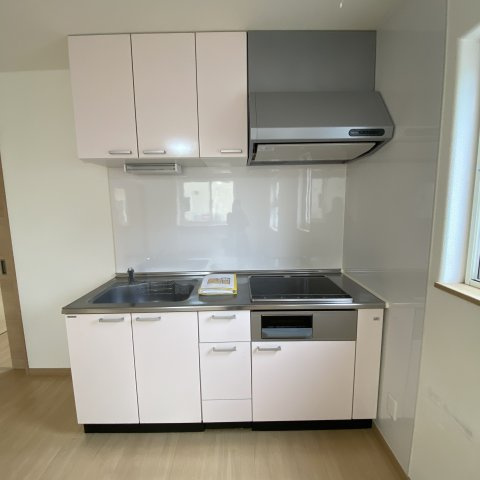 マヤパティオ　Ａ棟　（室蘭市共同住宅事業）のキッチン|きれいなキッチンです