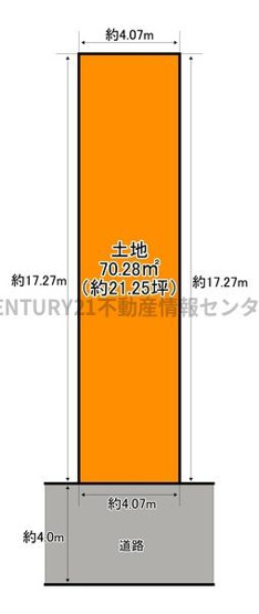 【土地図】 | 鶴町４丁目　建築条件付き宅地