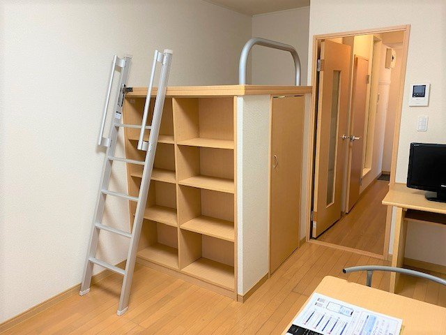 レオパレスセジュールカーサ玉名の収納|設備・使用は号室により異なる為、現況を優先致します。