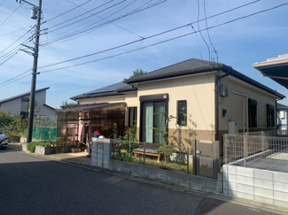 【外観】 | 千葉市緑区おゆみ野中央8丁目　平家一戸建　ＪＲ外房線「鎌取駅」　□平坦地の住宅街に佇む。
■平家一戸建て♪