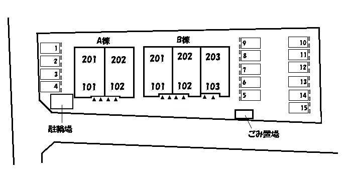 プティフォレットＢ　　刈谷市の賃貸ならクラスホーム刈谷店の駐車場